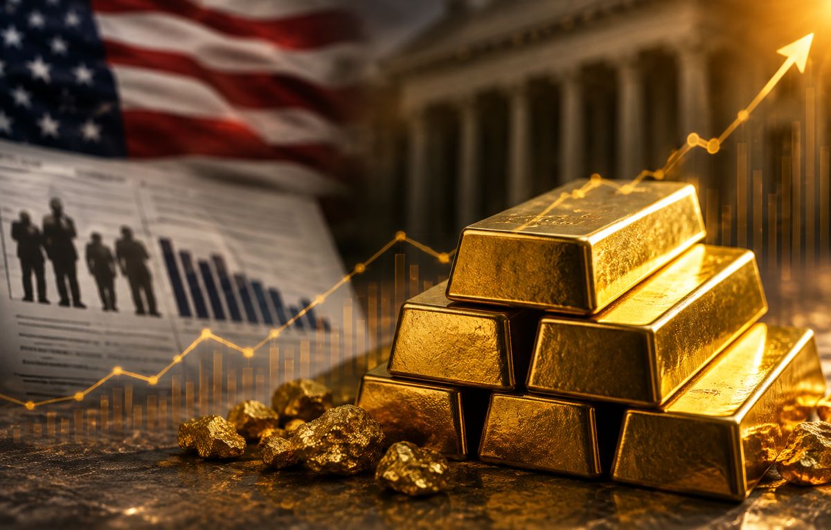 Analisis Emas Bertahan Tinggi, The Fed Mulai Ditekan Data Tenaga Kerja - Data Pasar 2026-08-10
